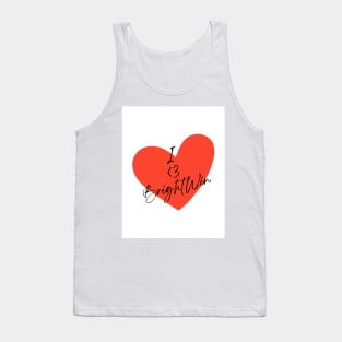 I Love BrightWin 2Gether Series Tank Top